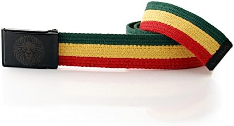 VIDA Canvas Belt Rasta Lion-120