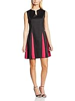 Avocado Vestido Nita (Negro / Frambuesa)