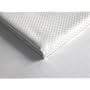 Elegant 300TC Sheet Deep Pocket White Sheet Set -Checker Pattern - 100% Combed Cotton; Single Ply, Queen