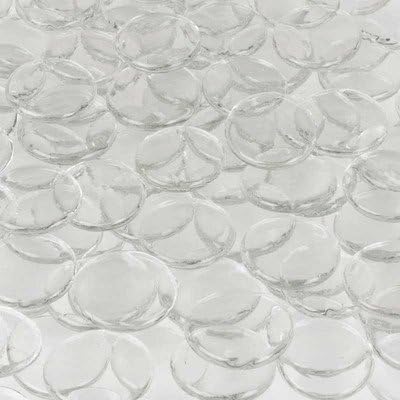 Wholesalers USA 5 lbs of Glass Wafer in Clear