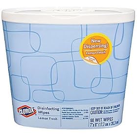 Clorox 30245 Disinfecting Wipes 60ct : cleaning supplies