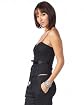 Cross Pleated Bustier Cami Product Image