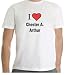 Chester A. Arthur White Tshirt Size: ADULT SMALL