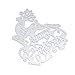Merry Christmas Cutting Dies Stencil Deer Metal Template for DIY Paper Card 1 Pc