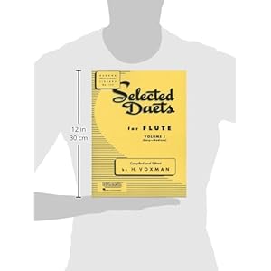 Selected Duets for Flute: Volume 1 - Easy to Medium (Rubank Educational Library)