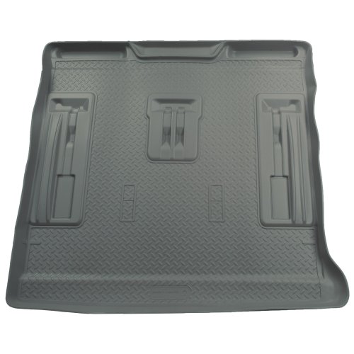 Husky Liners Custom-Fit Rubber Cargo Liner for Select Cadillac/Chevrolet/GMC Models (Grey)