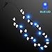 Blue LED Spooky Ghost String Lights Necklace