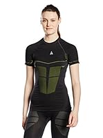 Aim High Active Camiseta Técnica (Negro / Amarillo)