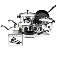 Farberware Classic Stainless Steel 15-Piece Cookware Set