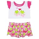 Build-A-Bear Workshop Frog Flower Pajamas 2 pc.
