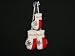 MINI BOXING GLOVES TO HANG IN CAR - FLAG OF MALTA + BOXING GLOVE KEY RING