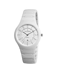 Skagen Womens 817LWXC Ceramic White Ceramic Watch