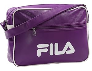 Fila Retro Unisex Shoulder Messenger Bag - Purple