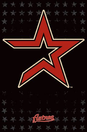 HOUSTON ASTROS POSTER NEW BASEBALL MLB 4 W GAME 204212