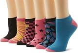 Betsey Johnson Womens 6 Pack Starlight Liners