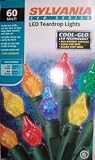Tools & Hardware : 60 Sylvania LED Christmas Lights Tear Drop Multi-Color