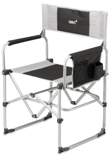 Gelert Milldale Executive Chair Chaise pliante Noir/Gris