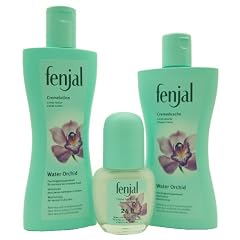 Fenjal Geschenkset Water Orchid Dusche und Lotion 400 ml Roll-on 50 ml