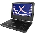 Xoro HSD 7799� Tragbarer DVD-Player (22,8 cm (9 Zoll) 16:9 LED-Backlight-Display, DVB-T Tuner, Kartenslots, USB 2.0 Media Player) grau/schwarz