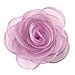 Merdia Women's Lovely Silk Flower Hair Clip Rose Brooches [Jewelry]