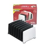 Fellowes 8031801 Office Suites File Sorter, Letter/A4 Folders or Documents, Black/Silver