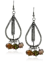 Sparkling Sage "Jewel" Bauble Bead Jewel-Tones Earrings