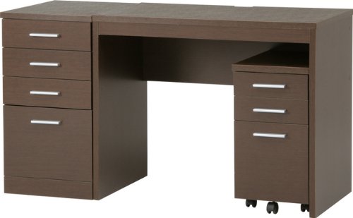 シンプルデスク　幅90　DE-9045BR 