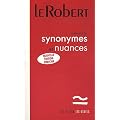 Dictionnaire des synonymes et nuances