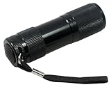 Abco Tech® 9 LED UV 375 nm 3 AAA flashlight