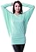 LeggingsQueen Women's Dolman Long Sleeve Modal Tunic Top