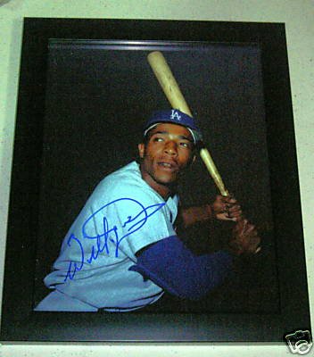 Signed Davis Picture - 8x10 Framed Dodgers - Autographed NFL PhotosB00COPOHYO