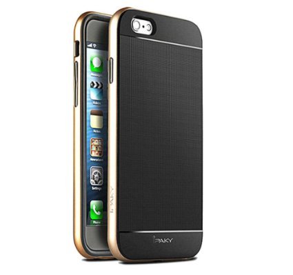 Ipaky iphone 6 4.7 case - slim fit hybrid bumper cover …