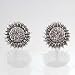 Tiny Sunflower Stud Earrings in Sterling Silver, #9505