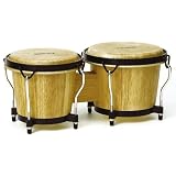 Tycoon Percussion 6 Inch & 7 Inch Ritmo Bongos - Natural Finish