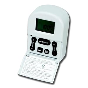 Digital Astronomical Timer in White Material by Kichler