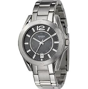 Fossil #AM4232 Men's Analog Black Dial