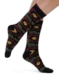 Womens Eco Friendly Recycled Yarn Crew Socks Blossom 4 Colors Available Made in USA Green Socks Great Gift Item for the Holidays