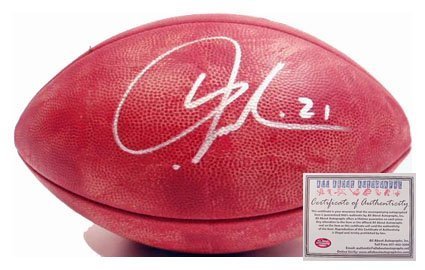 LaDainian Tomlinson San Diego Chargers NFL Hand Signed Football