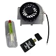 IBM LEVONO Thinkpad T60 Laptop CPU Cooling Fan MCF-210PAM05 41V9932 26R9434 W/Thermal Paste Grease AGPtek USB 2.7 All-in-One Card Reader