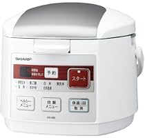 シャープ ジャー炊飯器(3合炊き) KS-HB5-W(ホワイト)