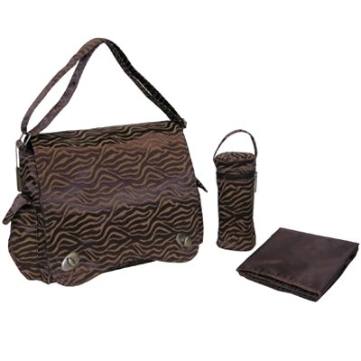 Scallop Messenger Bag - Safari Fantasy
