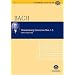 Eulenburg Audio + Score, Studienpartituren u. Audio-CDs, Vol.2 : Brandenburgische Konzerte Nr.1, 2 und 3 (BWV 1046, 1047, 1048), Studienpartitur u. ... No. 1 F Major / No. 2 F Major / No. 3 G Major