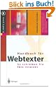 Handbuch f�r Webtexter. So schreiben Sie f�rs Internet (X.media.press)