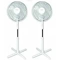2 X 16 Electric Cooling Oscillating Pedestal (Stand) Fan