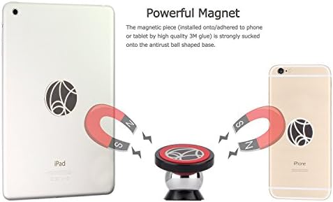 Car Cell Phone Holder, Fashion Beetle Universal Dashboard Cell Phone Magnetic Car Mount Holder Kit For iPhone 6 Plus, 5, 4, Samsung Galaxy S6/S6 Edge + , S5, Note 5 4,3, HTC One M8 M9, Tablet and GPS