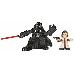 Hasbro 87221 Star Wars Galactic Heroes Mini-Figure 2 Pack - Princess Leia & Darth Vader