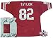 John Taylor Autographed/Hand Signed Custom Red Jersey with SB XXIII GW Catch Inscription