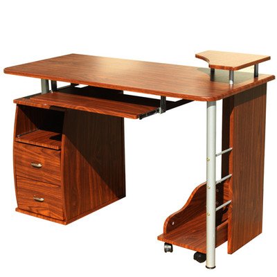 Computer Desk with 2 Drawers On Sale