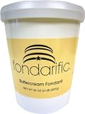 Fondarific Buttercream Antique White Fondant, 2-Pounds