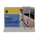 Over-the-Cabinet Hook - Clear/ Stainless Steel